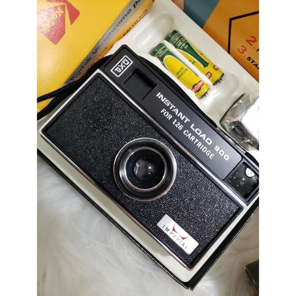 Vintage 1970's IMPERIAL Instant Load 900 for 126 Cartridge Camera Advertising - Picture 8 of 11